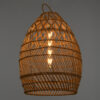 LEDTM® TAHITI 00710 Boho Κρεμαστό Φωτιστικό Οροφής με Ντουί 1 x E27 AC 220-240V IP20 - Μπεζ - Μ38 x Π38 x Υ50cm - Image 3