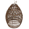 LEDTM® TAHITI 00711 Boho Κρεμαστό Φωτιστικό Οροφής με Ντουί 1 x E27 AC 220-240V IP20 - Καφέ - Μ38 x Π38 x Υ50cm - Image 7