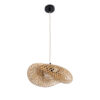 LEDTM® MEXICO 00718 Boho Κρεμαστό Φωτιστικό Οροφής με Ντουί 1 x E27 AC 220-240V IP20 - Μπεζ - Μ40 x Π30 x Υ18cm - Image 3