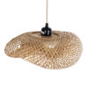 LEDTM® MEXICO 00718 Boho Κρεμαστό Φωτιστικό Οροφής με Ντουί 1 x E27 AC 220-240V IP20 - Μπεζ - Μ40 x Π30 x Υ18cm - Image 5