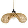 LEDTM® MEXICO 00718 Boho Κρεμαστό Φωτιστικό Οροφής με Ντουί 1 x E27 AC 220-240V IP20 - Μπεζ - Μ40 x Π30 x Υ18cm - Image 7