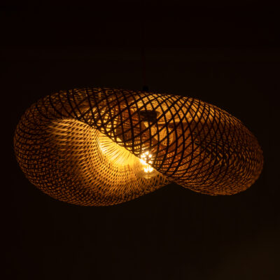 Alternative view of LEDTM® MEXICO 00719 Boho Κρεμαστό Φωτιστικό Οροφής με Ντουί 1 x E27 AC 220-240V IP20 - Μπεζ - Μ65 x Π46 x Υ30cm