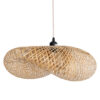 LEDTM® MEXICO 00719 Boho Κρεμαστό Φωτιστικό Οροφής με Ντουί 1 x E27 AC 220-240V IP20 - Μπεζ - Μ65 x Π46 x Υ30cm - Image 4