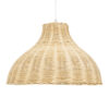 LEDTM® MAYOTTE 00724 Boho Κρεμαστό Φωτιστικό Οροφής με Ντουί 1 x E27 AC 220-240V IP20 - Μπεζ - Μ40 x Π40 x Υ28cm - Image 5