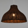LEDTM® MAYOTTE 00725 Boho Κρεμαστό Φωτιστικό Οροφής με Ντουί 1 x E27 AC 220-240V IP20 - Καφέ - Μ40 x Π40 x Υ28cm - Image 3
