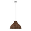 LEDTM® MAYOTTE 00725 Boho Κρεμαστό Φωτιστικό Οροφής με Ντουί 1 x E27 AC 220-240V IP20 - Καφέ - Μ40 x Π40 x Υ28cm - Image 4
