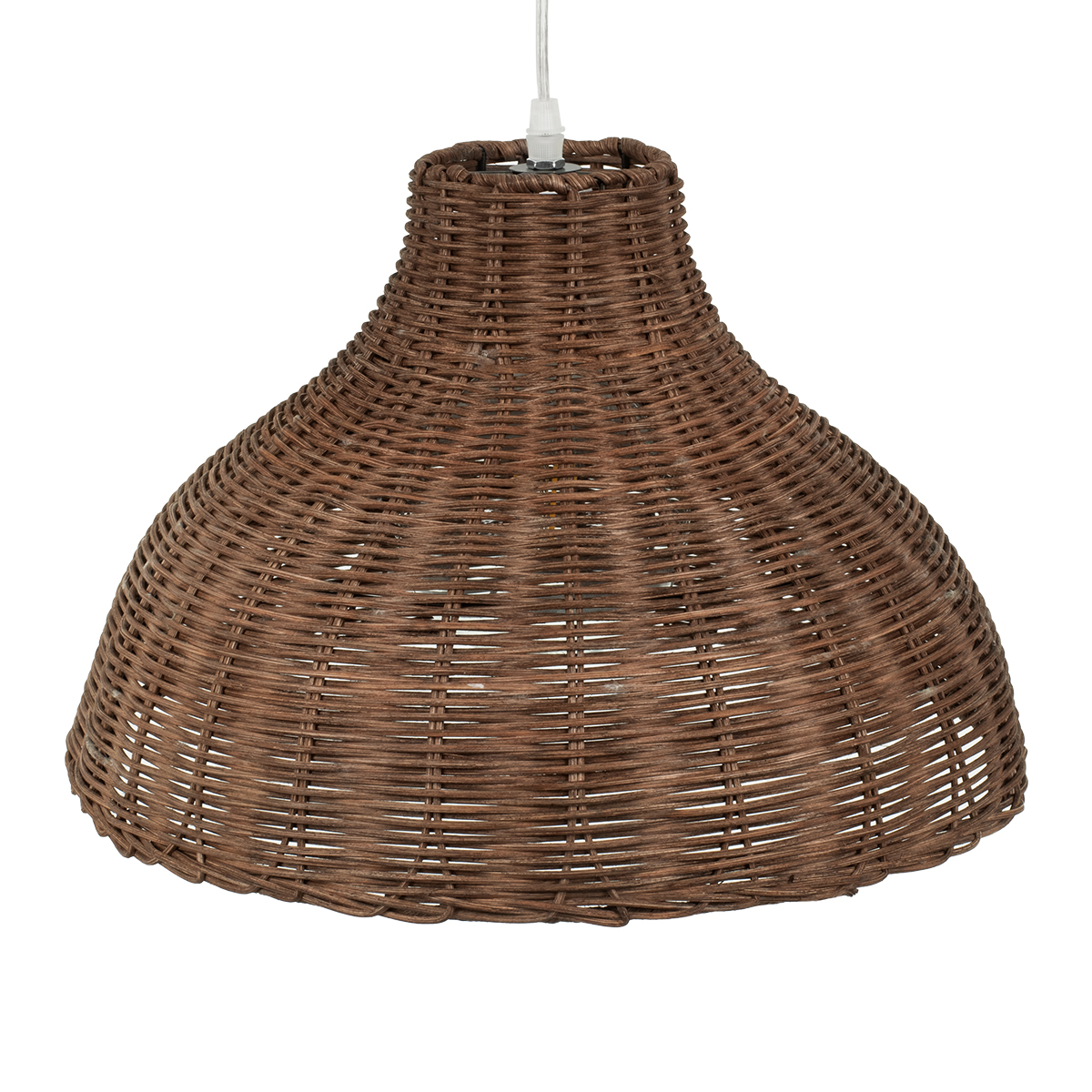 LEDTM® MAYOTTE 00725 Boho Κρεμαστό Φωτιστικό Οροφής με Ντουί 1 x E27 AC 220-240V IP20 - Καφέ - Μ40 x Π40 x Υ28cm - Image 7