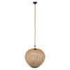 LEDTM® SIMON 00727 Boho Κρεμαστό Φωτιστικό Οροφής με Ντουί 1 x E27 AC 220-240V IP20 - Μπεζ & Μπλε - Μ50 x Π50 x Y47cm - Image 5