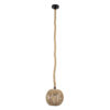 LEDTM® MANDALA 00730 Boho Κρεμαστό Φωτιστικό Οροφής με Ντουί 1 x E27 AC 220-240V IP20 - Μπεζ - Μ20 x Π20 x Υ20cm - Image 4