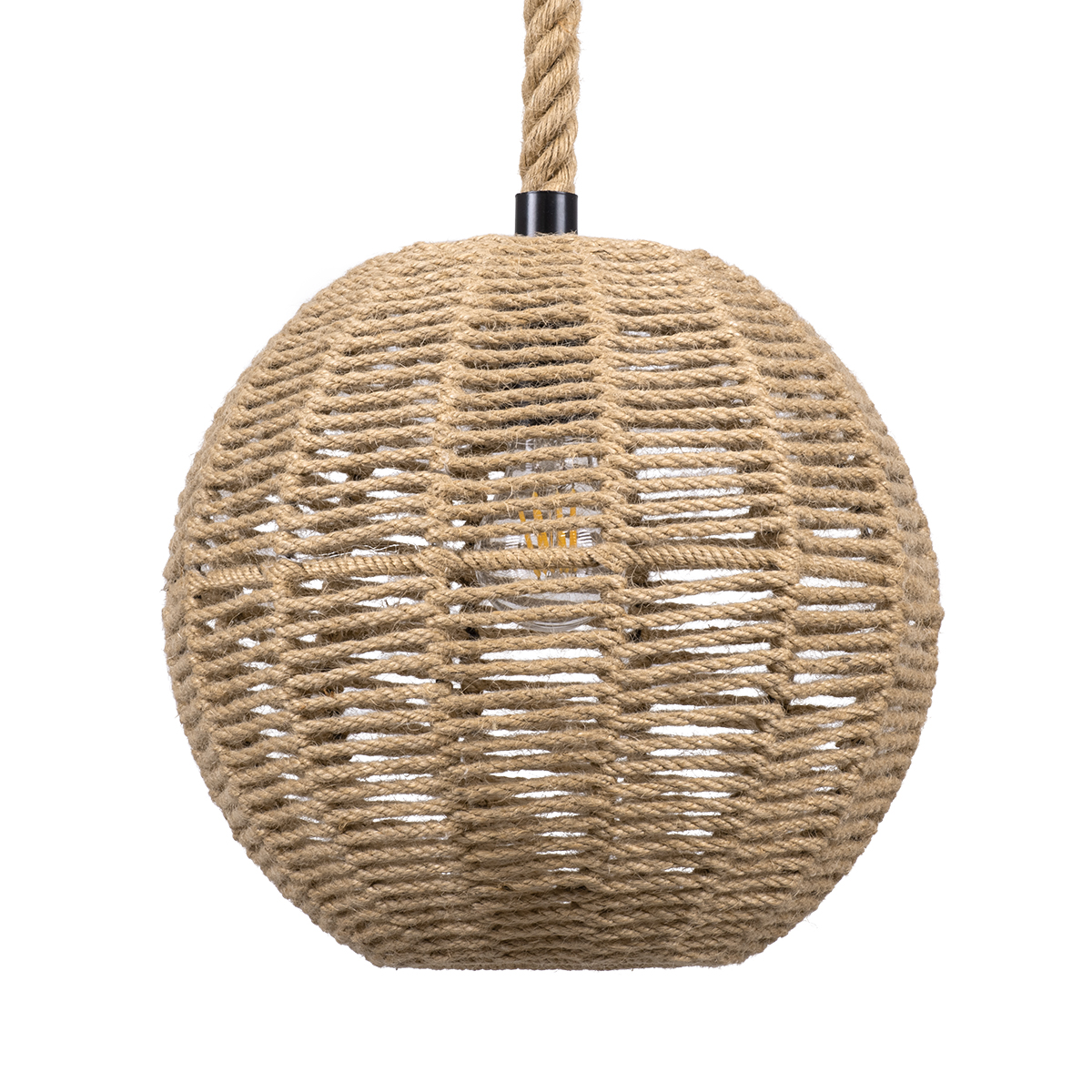 LEDTM® MANDALA 00731 Boho Κρεμαστό Φωτιστικό Οροφής με Ντουί 1 x E27 AC 220-240V IP20 - Μπεζ - Μ30 x Π30 x Y30cm - Image 6