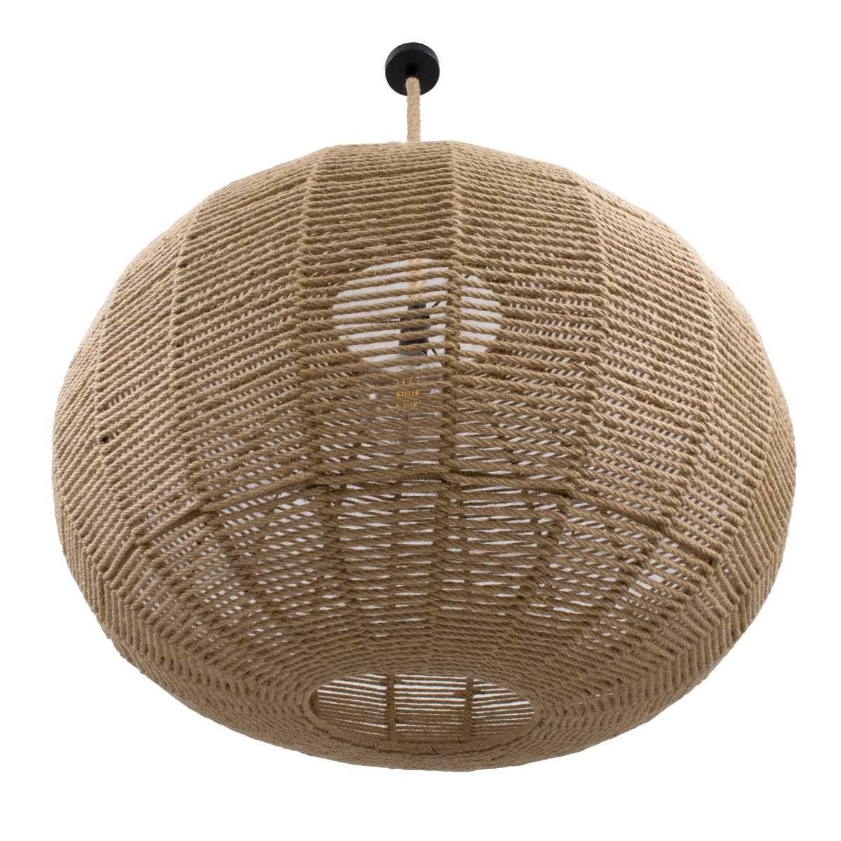 LEDTM® MANDALA 00732 Boho Κρεμαστό Φωτιστικό Οροφής με Ντουί 1 x E27 AC 220-240V IP20 - Μπεζ - Μ80 x Π80 x Υ60cm - Image 6