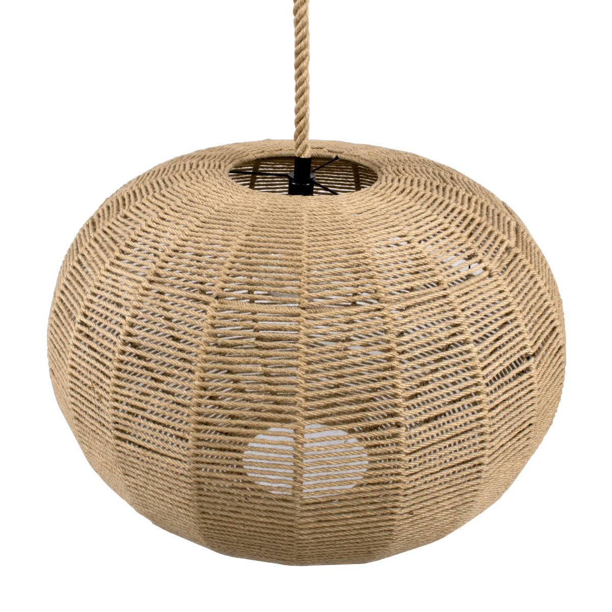 LEDTM® MANDALA 00732 Boho Κρεμαστό Φωτιστικό Οροφής με Ντουί 1 x E27 AC 220-240V IP20 - Μπεζ - Μ80 x Π80 x Υ60cm - Image 7