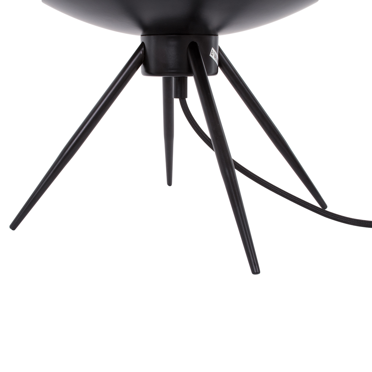 LEDTM® JAVAN 00737 Μοντέρνο Επιτραπέζιο Φωτιστικό Πορτατίφ με Ντουί 1 x E27 AC 220-240V IP20 - Μελί & Μαύρο - Μ30 x Π30 x Y40cm - Image 7
