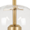 LEDTM® AVERY 00741 Μοντέρνο Κρεμαστό Φωτιστικό Οροφής με Ντουί 1 x E27 AC 220-240V IP20 - Διάφανο & Χρυσό - Μ15 x Π15 x Υ60cm - Image 8