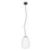 LEDTM® FREYA 00745 Μοντέρνο Κρεμαστό Φωτιστικό Οροφής με Ντουί 1 x E27 AC 220-240V IP20 - Λευκό & Ασημί - Μ24 x Π24 x Υ35cm - Image 4