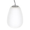 LEDTM® FREYA 00745 Μοντέρνο Κρεμαστό Φωτιστικό Οροφής με Ντουί 1 x E27 AC 220-240V IP20 - Λευκό & Ασημί - Μ24 x Π24 x Υ35cm - Image 7