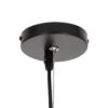 LEDTM® FREYA 00745 Μοντέρνο Κρεμαστό Φωτιστικό Οροφής με Ντουί 1 x E27 AC 220-240V IP20 - Λευκό & Ασημί - Μ24 x Π24 x Υ35cm - Image 8