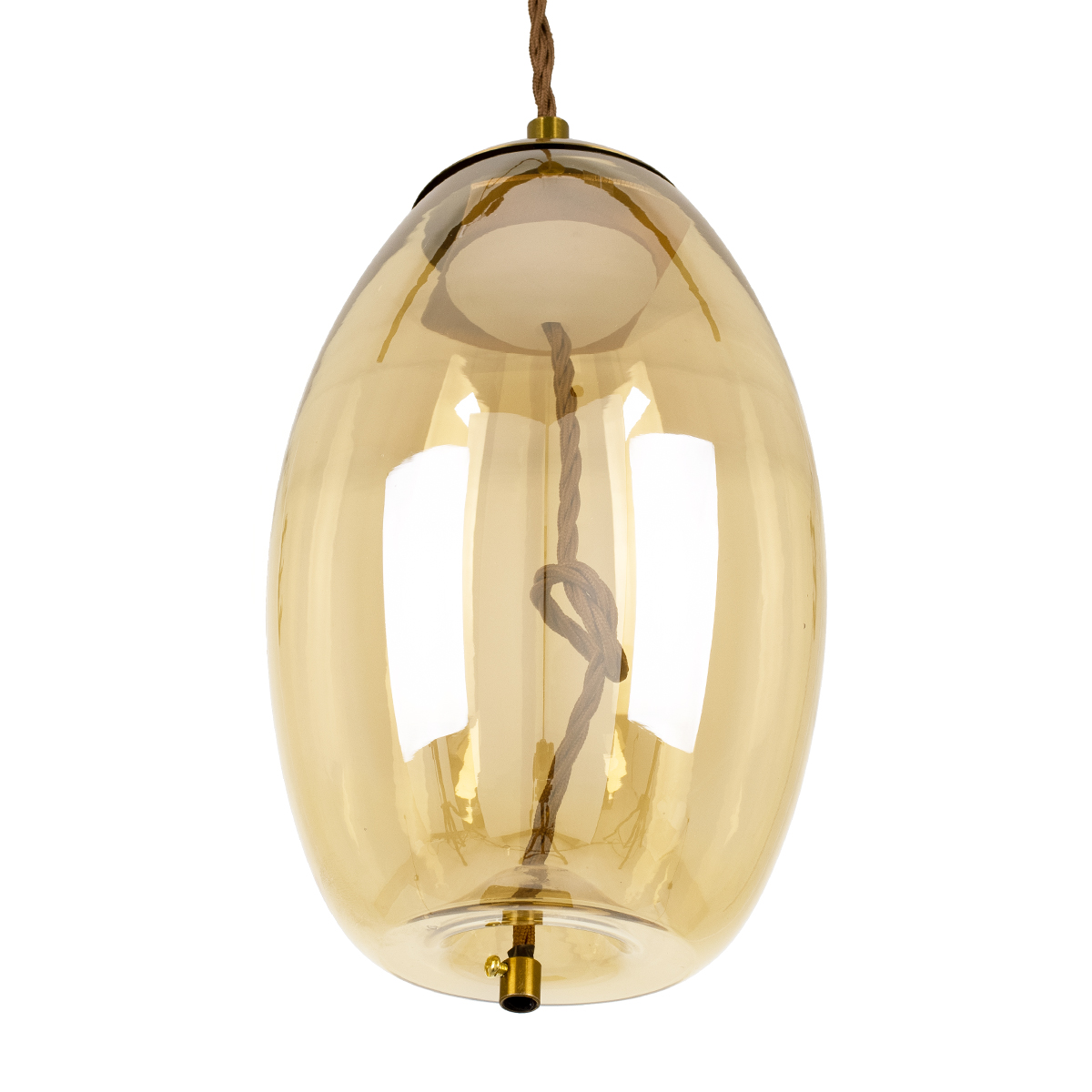 LEDTM® ΑΧΤΟΝ 00754 Μοντέρνο Κρεμαστό Φωτιστικό Οροφής LED 7W 500lm 180° AC 220-240V IP20 Θερμό Λευκό 2700K - Sanan SMD Chip - Μελί & Χρυσό - Μ17 x Π17 x Υ18cm - 2 Χρόνια Εγγύηση - Image 6