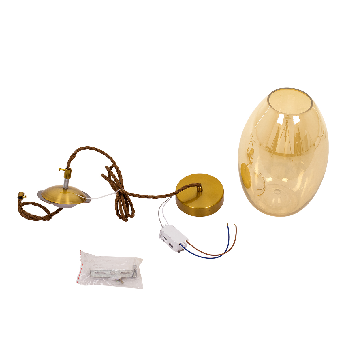 LEDTM® ΑΧΤΟΝ 00754 Μοντέρνο Κρεμαστό Φωτιστικό Οροφής LED 7W 500lm 180° AC 220-240V IP20 Θερμό Λευκό 2700K - Sanan SMD Chip - Μελί & Χρυσό - Μ17 x Π17 x Υ18cm - 2 Χρόνια Εγγύηση - Image 9
