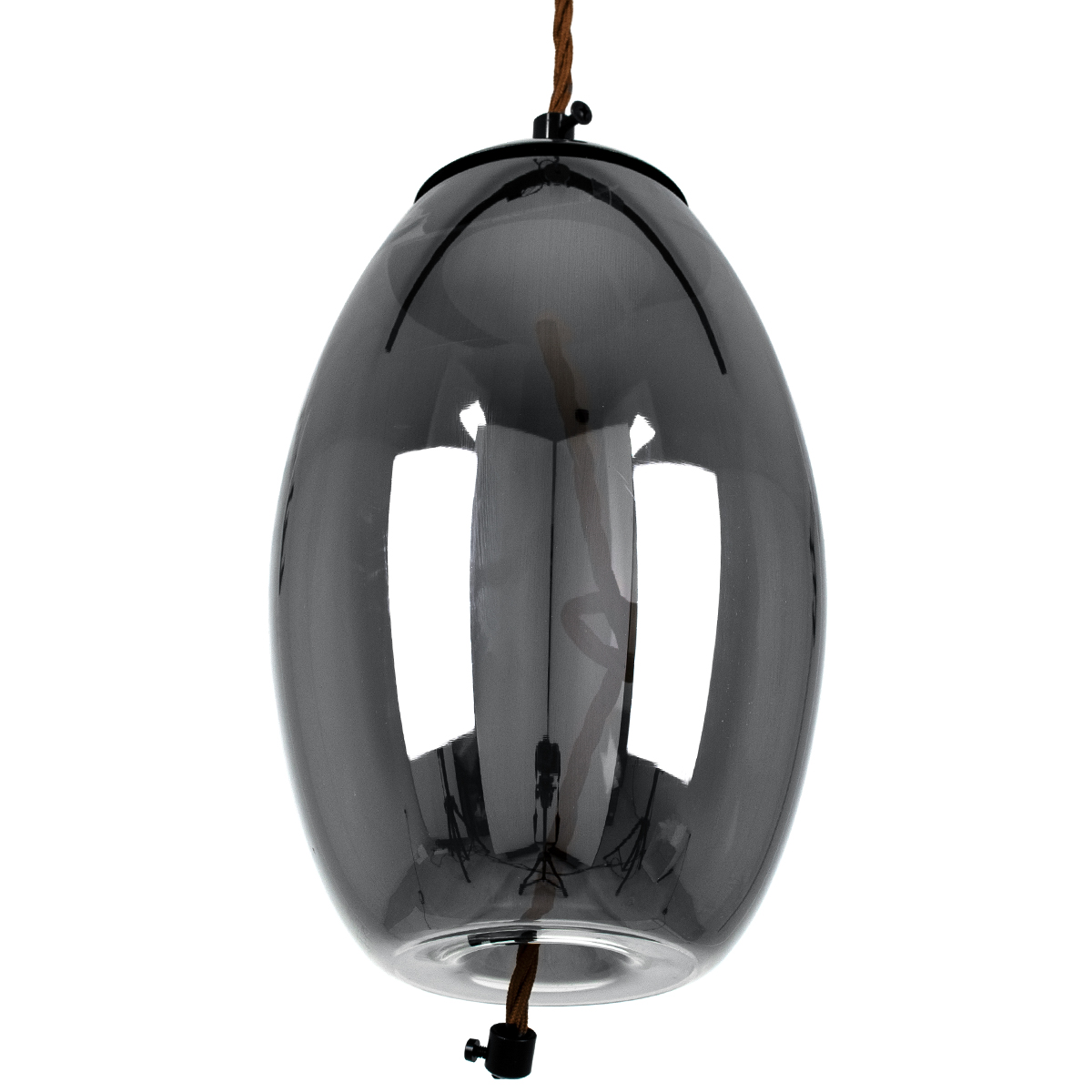 LEDTM® ΑΧΤΟΝ 00755 Μοντέρνο Κρεμαστό Φωτιστικό Οροφής LED 7W 500lm 180° AC 220-240V IP20 Θερμό Λευκό 2700K - Sanan SMD Chip - Μαύρο & Μαύρο Φιμέ - Μ17 x Π17 x Υ18cm - 2 Χρόνια Εγγύηση - Image 6