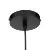 LEDTM® OLVERO 00772 Μοντέρνο Κρεμαστό Φωτιστικό Οροφής με Ντουί 1 x E27 AC 220-240V IP20 - Μαύρο & Χρυσό - Μ18 x Π4 x Y38cm - Image 8