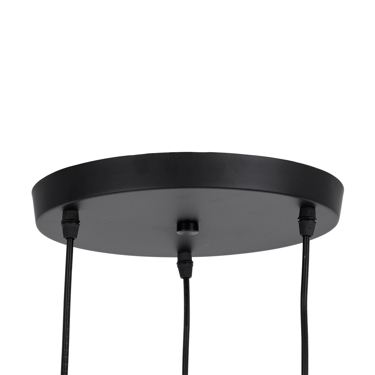 LEDTM® OLVERO 00773 Μοντέρνο Κρεμαστό Φωτιστικό Οροφής με Ντουί 3 x E27 AC 220-240V IP20 - Μαύρο & Χρυσό - Μ30 x Π30 x Y130cm - Image 6