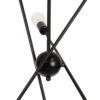 LEDTM® ZANE 00784 Μοντέρνο Φωτιστικό Οροφής με Ντουί 6 x E27 AC 220-240V IP20 - Μαύρο - Μ70 x Π70 x Υ100cm - Image 8