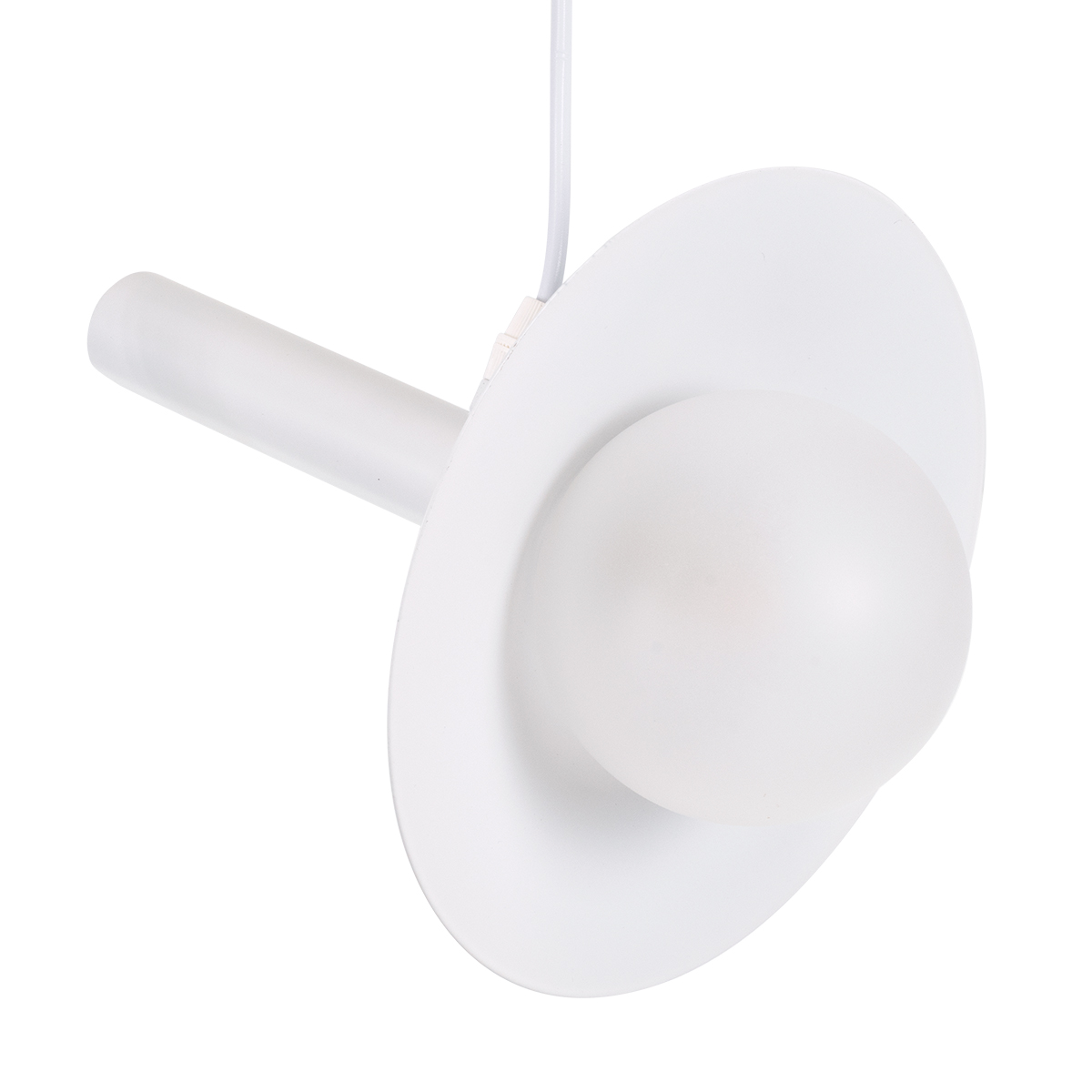 LEDTM® CELEST 00790 Μοντέρνο Κρεμαστό Φωτιστικό Οροφής με Ντουί 1 x G9 AC 220-240V IP20 - Λευκό - Μ20 x Π20 x Υ26.5cm - Image 5