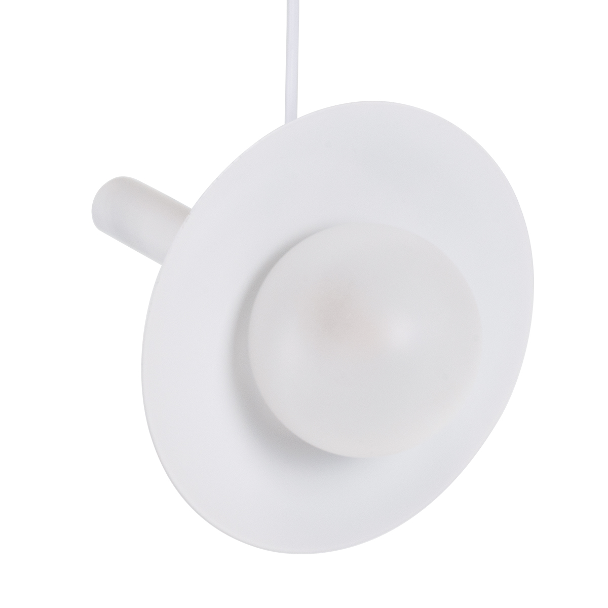 LEDTM® CELEST 00790 Μοντέρνο Κρεμαστό Φωτιστικό Οροφής με Ντουί 1 x G9 AC 220-240V IP20 - Λευκό - Μ20 x Π20 x Υ26.5cm - Image 6