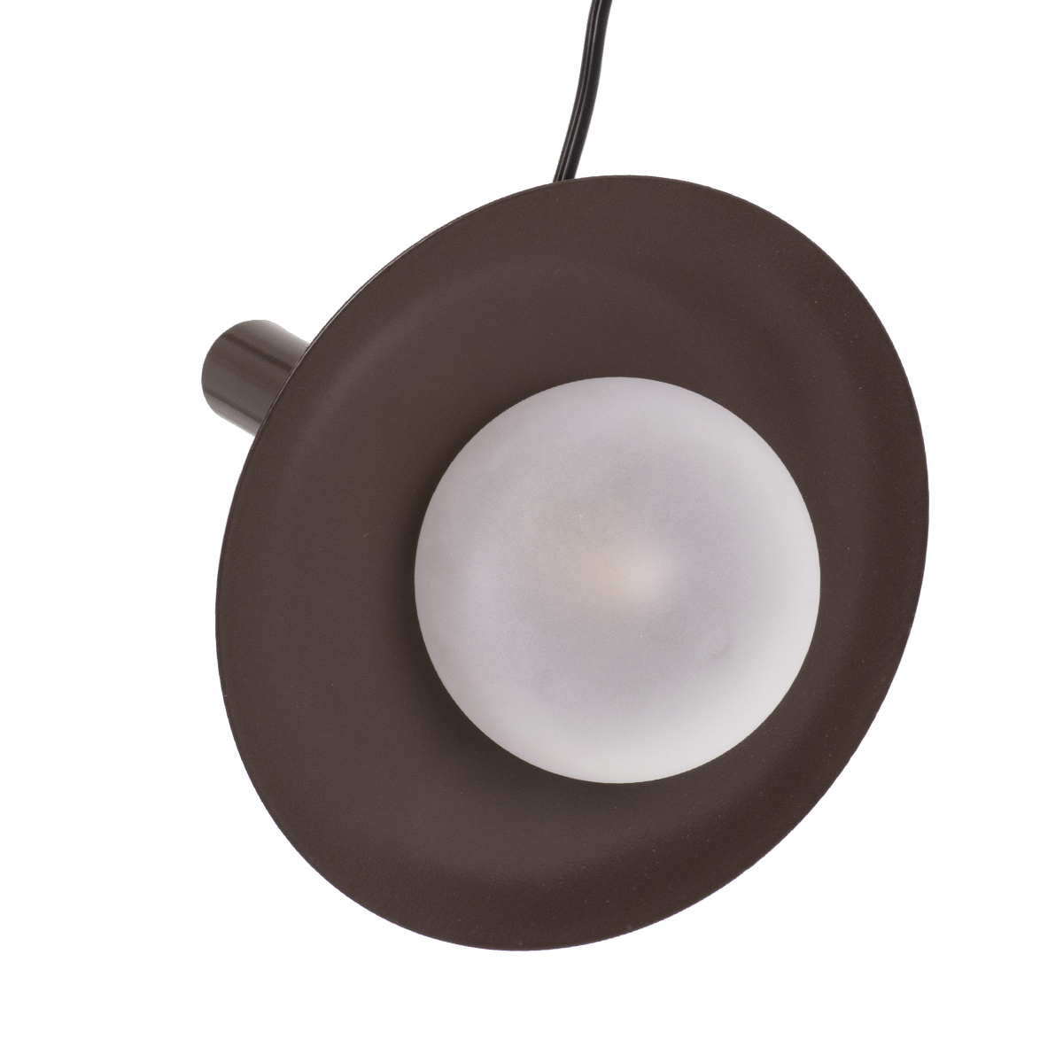 LEDTM® CELEST 00791 Μοντέρνο Κρεμαστό Φωτιστικό Οροφής με Ντουί 1 x G9 AC 220-240V IP20 - Καφέ & Λευκό - Μ20 x Π20 x Υ26.5cm - Image 6