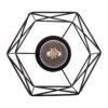 LEDTM® TRON 00792 Μοντέρνο Φωτιστικό Οροφής με Ντουί 1 x E27 AC 220-240V IP20 - Μαύρο & Χρυσό - Μ18 x Π18 x Υ19.5cm - Image 8