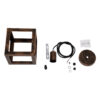LEDTM® CUBE 00793 Μοντέρνο Κρεμαστό Φωτιστικό Οροφής με Ντουί 1 x E27 AC 220-240V IP20 - Χάλκινο - Μ25 x Π25 x Υ25cm - Image 8