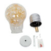 LEDTM® LAMP 00808 Μοντέρνο Κρεμαστό Φωτιστικό Οροφής με Ντουί 1 x E27 AC 220-240V IP20 - Πολύχρωμο - Μ30 x Π30 x Υ52cm - Image 8