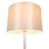 LEDTM® ASHLEY 00826 Μοντέρνο Επιδαπέδιο Φωτιστικό με Ντουί 1 x E27 AC 220-240V IP20 - Λευκό & Μπεζ - Μ40 x Π40 x Υ145cm - Image 4
