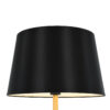 LEDTM® CEDAR 00827 Μοντέρνο Επιδαπέδιο Φωτιστικό με Ντουί 1 x E27 AC 220-240V IP20 - Μαύρο & Μπεζ - Μ40 x Π40 x Υ148cm - Image 4