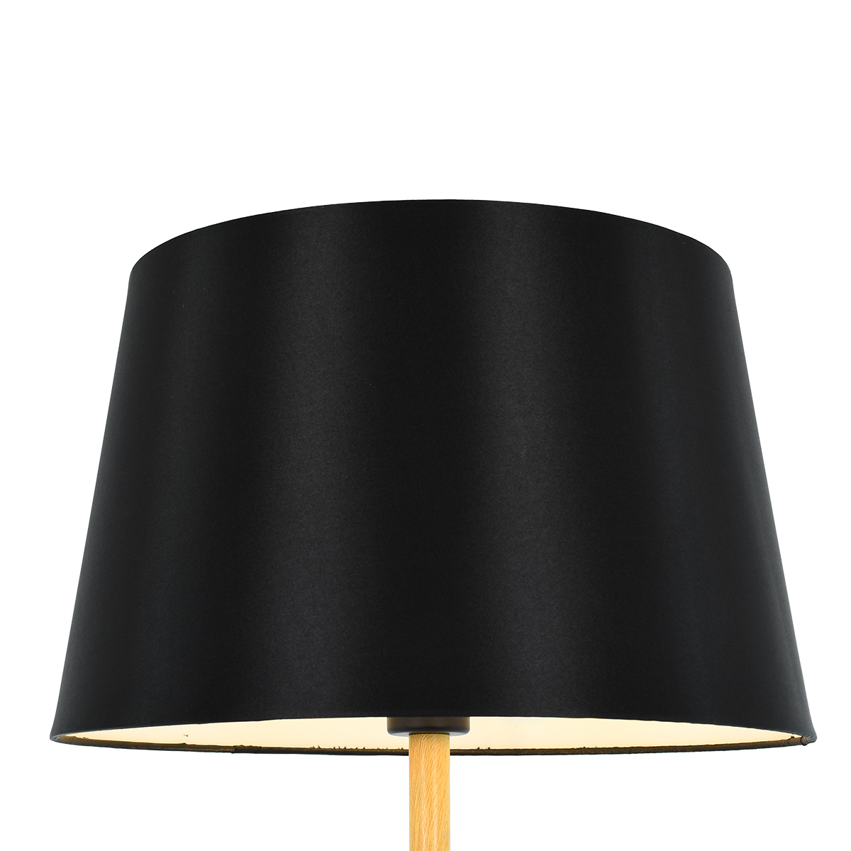 LEDTM® CEDAR 00827 Μοντέρνο Επιδαπέδιο Φωτιστικό με Ντουί 1 x E27 AC 220-240V IP20 - Μαύρο & Μπεζ - Μ40 x Π40 x Υ148cm - Image 4