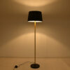LEDTM® CEDAR 00829 Μοντέρνο Επιδαπέδιο Φωτιστικό με Ντουί 1 x E27 AC 220-240V IP20 - Μαύρο & Χρυσό - Μ40 x Π40 x Υ148cm - Image 3