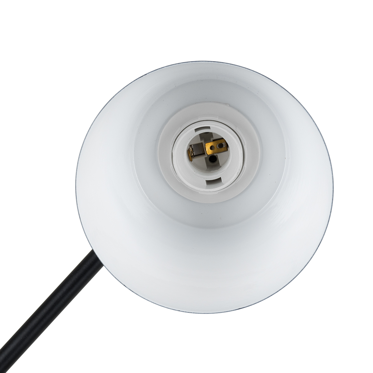 LEDTM® LETO 00834 Μοντέρνο Επιτραπέζιο Φωτιστικό Πορτατίφ με Ντουί 1 x E27 AC 220-240V IP20 - Μαύρο & Χρυσό - Μ30 x Π18 x Υ54cm - Image 10