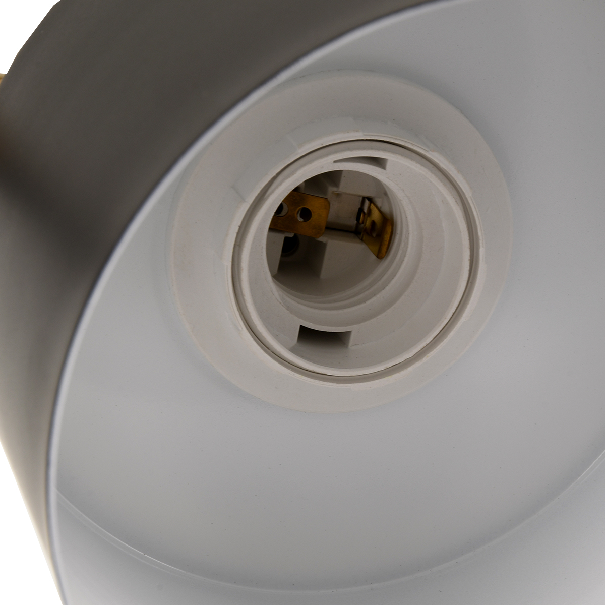 LEDTM® LETO 00835 Μοντέρνο Επιτραπέζιο Φωτιστικό Πορτατίφ με Ντουί 1 x E27 AC 220-240V IP20 - Μαύρο & Χρυσό - Μ18 x Π18 x Υ50.5cm - Image 9