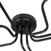 LEDTM® LIBERTA 00840 Μοντέρνο Φωτιστικό Οροφής με Ντουί 8 x E27 AC 220-240V IP20 - Μαύρο - Μ102 x Π72 x Υ10.5cm - Image 7