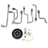 LEDTM® LIBERTA 00840 Μοντέρνο Φωτιστικό Οροφής με Ντουί 8 x E27 AC 220-240V IP20 - Μαύρο - Μ102 x Π72 x Υ10.5cm - Image 9