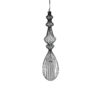 LEDTM® LILY 01561 Vintage Κρεμαστό Φωτιστικό Οροφής με Ντουί 1 x E27 AC 220-240V IP20 - Μαύρο & Λευκό - Μ20 x Π20 x Υ90cm - Image 7