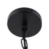 LEDTM® MERLIN 00865 Vintage Κρεμαστό Φωτιστικό Οροφής με Ντουί 3 x E14 AC 220-240V IP20 - Μαύρο & Μπεζ - Μ28 x Π28 x Υ40cm - Image 11