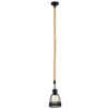 LEDTM® MASON 00881 Vintage Κρεμαστό Φωτιστικό Οροφής με Ντουί 1 x E27 AC 220-240V IP20 - Μαύρο & Μπεζ - Μ15 x Π15 x Υ24cm - Image 3