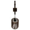 LEDTM® CASTI 00887 Boho Φωτιστικό Τοίχου - Απλίκα με Ντουί 1 x E27 AC 220-240V IP20 - Καφέ - Μ18 x Π30 x Υ75cm - Image 4