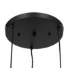 LEDTM® CEBU 00888 Vintage Κρεμαστό Φωτιστικό Οροφής με Ντουί 3 x E27 AC 220-240V IP20 - Καφέ & Μαύρο - Μ40 x Π40 x Y210cm - Image 10