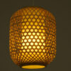 LEDTM® MAURITIUS 00899 Boho Κρεμαστό Φωτιστικό Οροφής με Ντουί 1 x E27 AC 220-240V IP20 - Μπεζ - Μ30 x Π30 x Υ40cm - Image 3