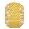 LEDTM® MAURITIUS 00899 Boho Κρεμαστό Φωτιστικό Οροφής με Ντουί 1 x E27 AC 220-240V IP20 - Μπεζ - Μ30 x Π30 x Υ40cm - Image 5