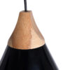 LEDTM® SHADE 00906 Μοντέρνο Κρεμαστό Φωτιστικό Οροφής με Ντουί 1 x E27 AC 220-240V IP20 - Μαύρο & Μπεζ - Μ23 x Π23 x Υ22cm - Image 7