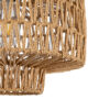 LEDTM® JENSON 00909 Boho Κρεμαστό Φωτιστικό Οροφής με Ντουί 1 x E27 AC 220-240V IP20 - Μπεζ - Μ33 x Π33 x Υ28cm - Image 9